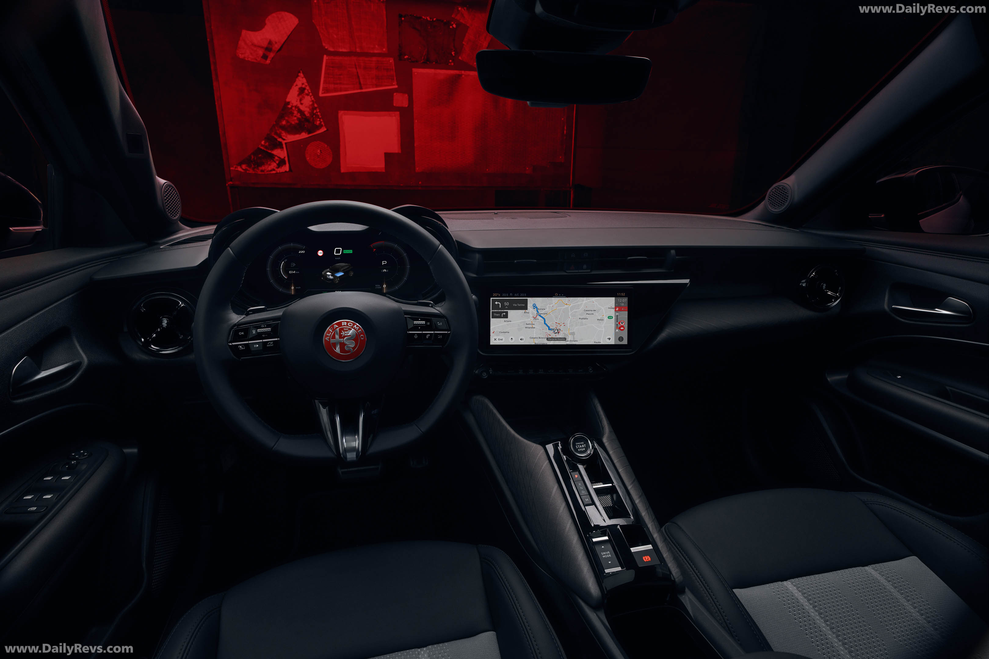 2027 Alfa Romeo Junior Luna Rossa Interior
